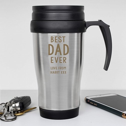 Personalised Free Text Travel Mug