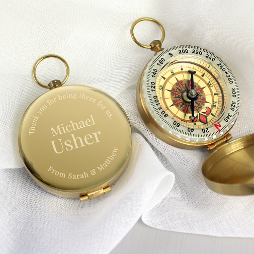 Personalised Wedding Compass