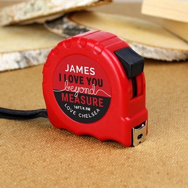 Personalised Beyond Measures Tape Measure