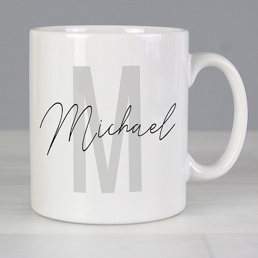 Personalised Name & Initial Mug